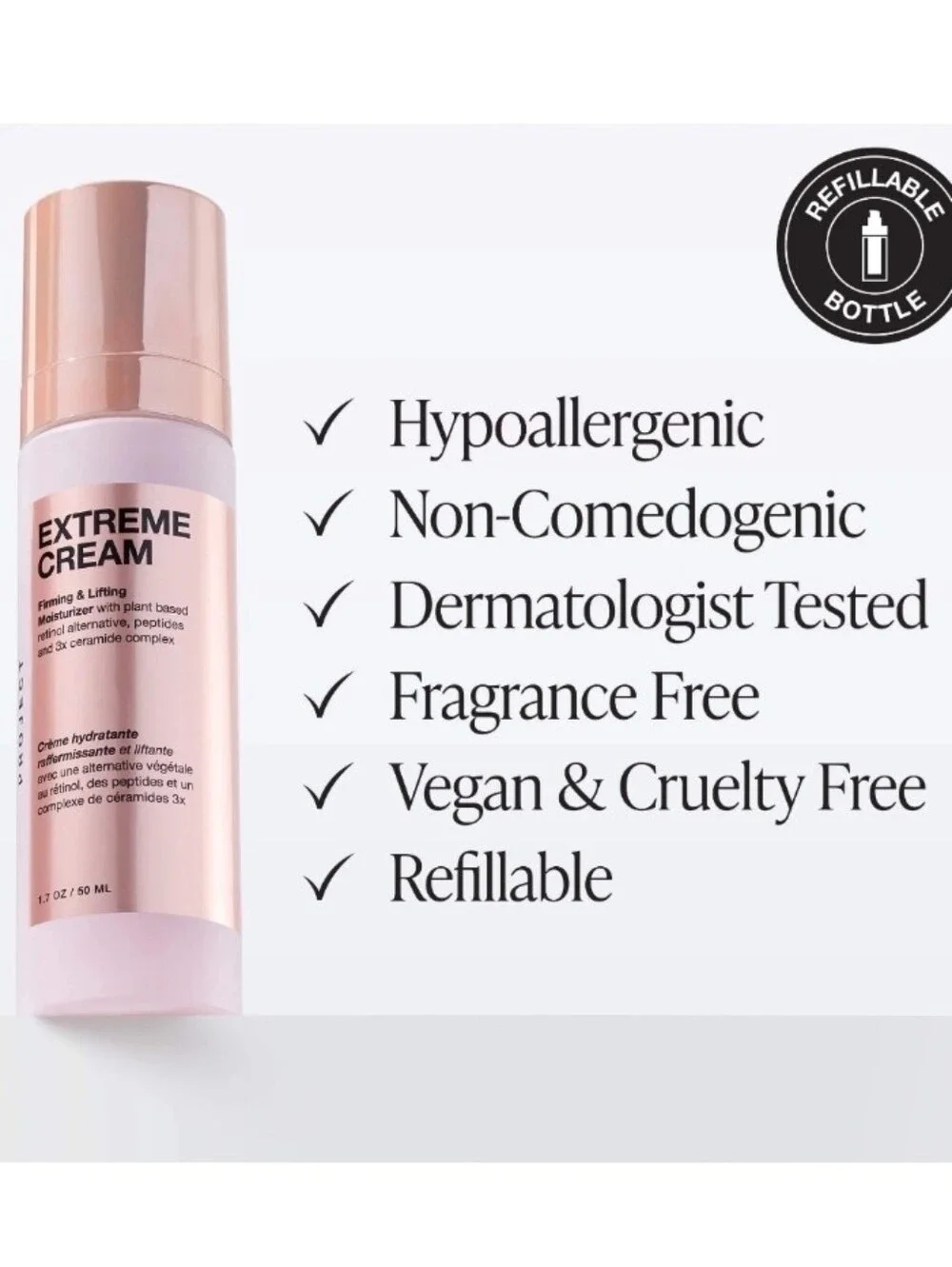 The INNBEAUTY PROJECT Extreme Cream Firming & Lifting Moisturizer